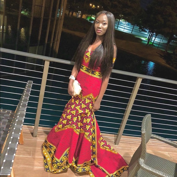 african print prom dresses 2018